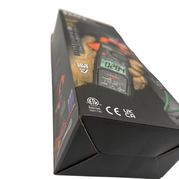 Klein Tools HVAC Clamp Meter True RMS 750V 600A CL445 New In Box (NIB) - Picture 2 of 6